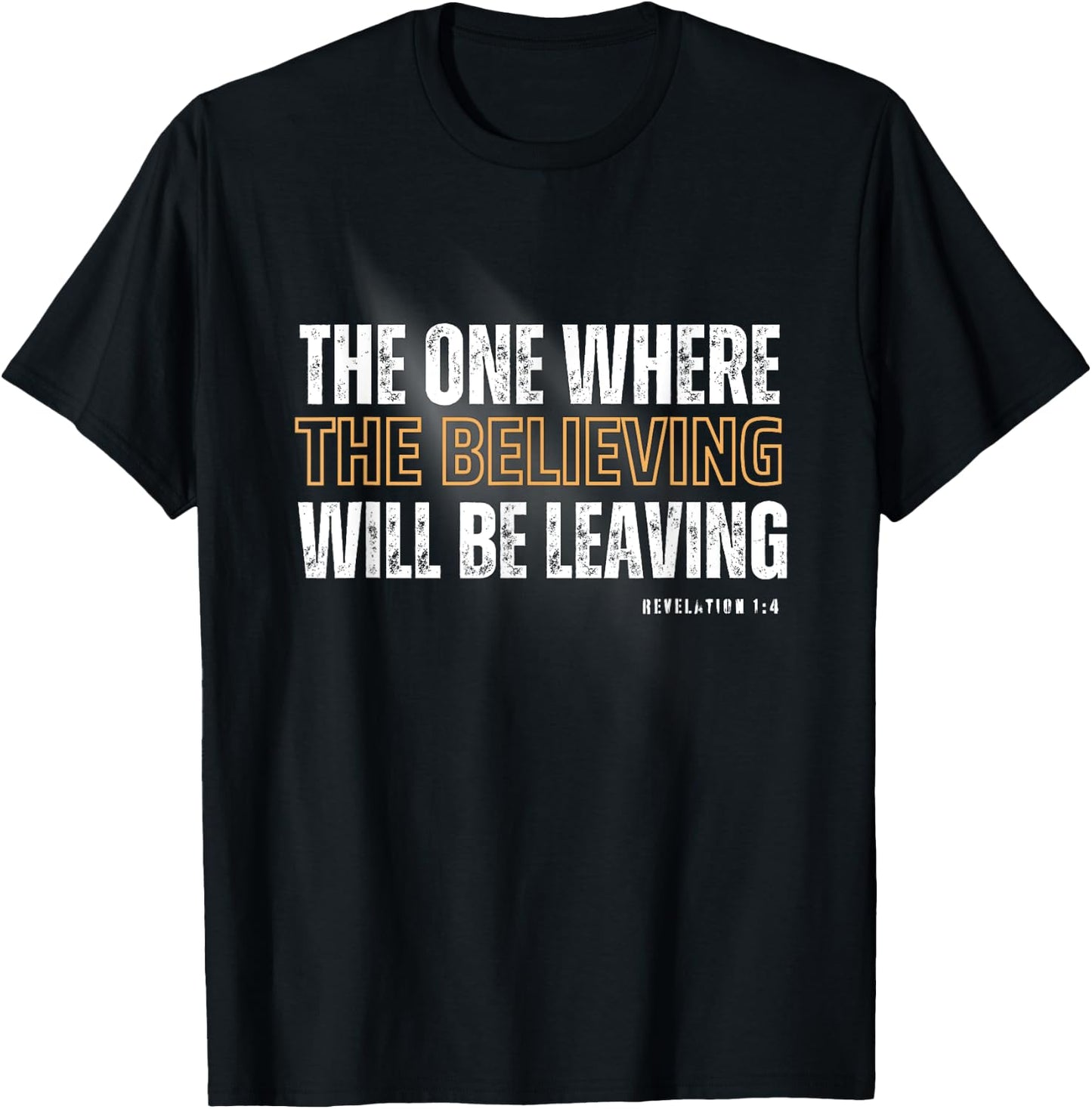 Religious Christian Rapture Bible Revelation Jesus Gospel T-Shirt - T-Shirt | Black
