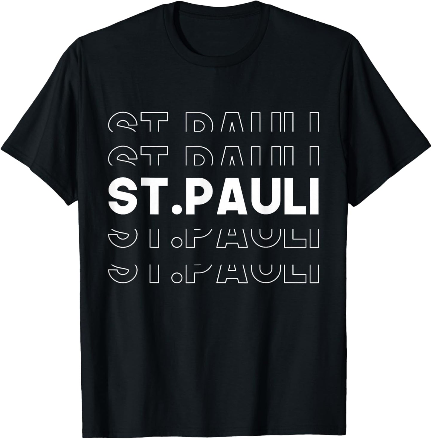 St Pauli Fan and Supporter T-Shirt - T-Shirt | Black