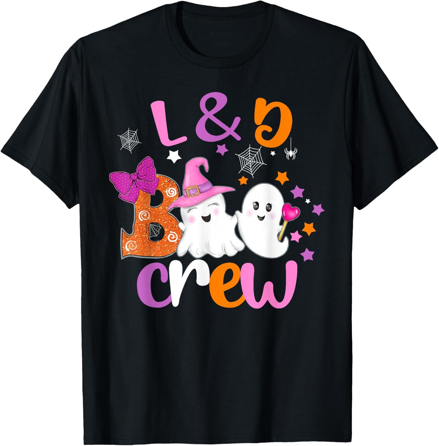 L&D Boo Crew Halloween matching shirt Labor & Delivery nurse T-Shirt - T-Shirt | Black