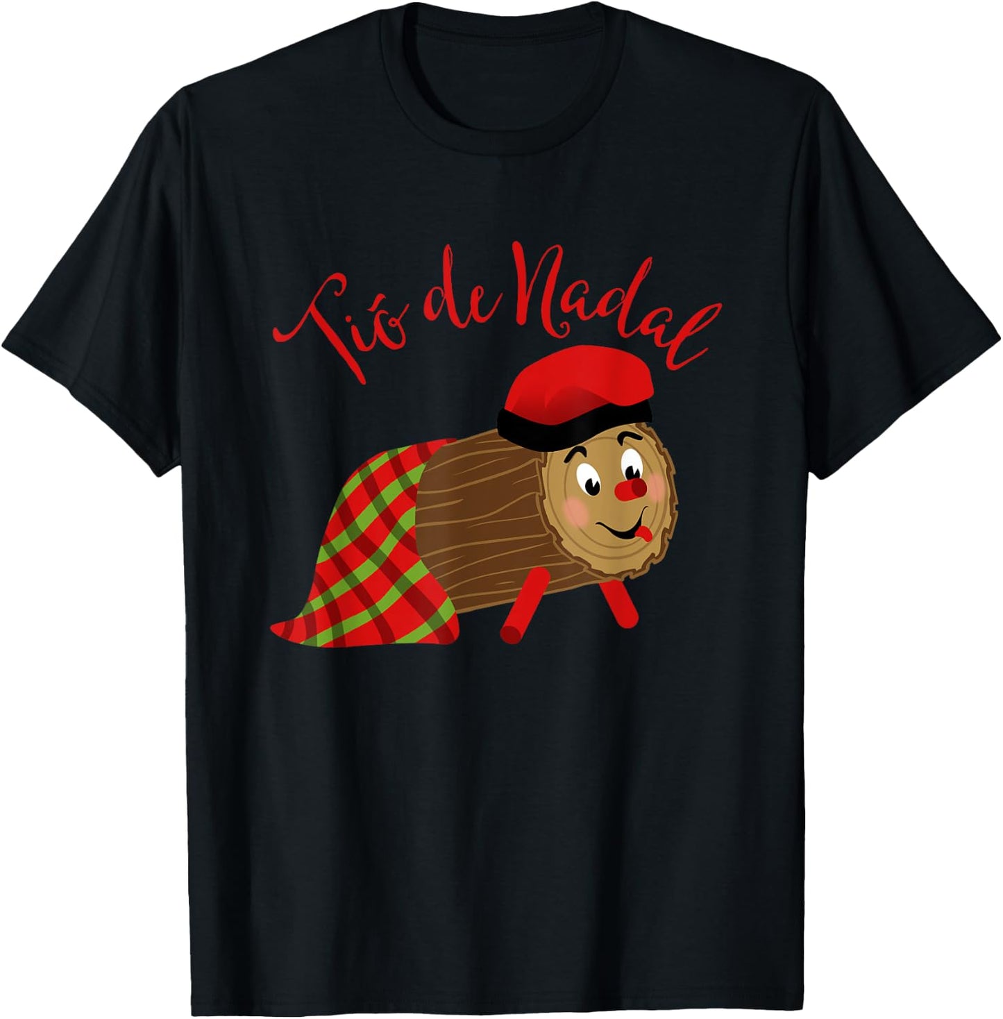 Tio De Nadal T-Shirt - T-Shirt | Black