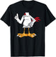 Chicken Costume Halloween Easy Cosplay Last Minute Outfit T-Shirt - T-Shirt | Black