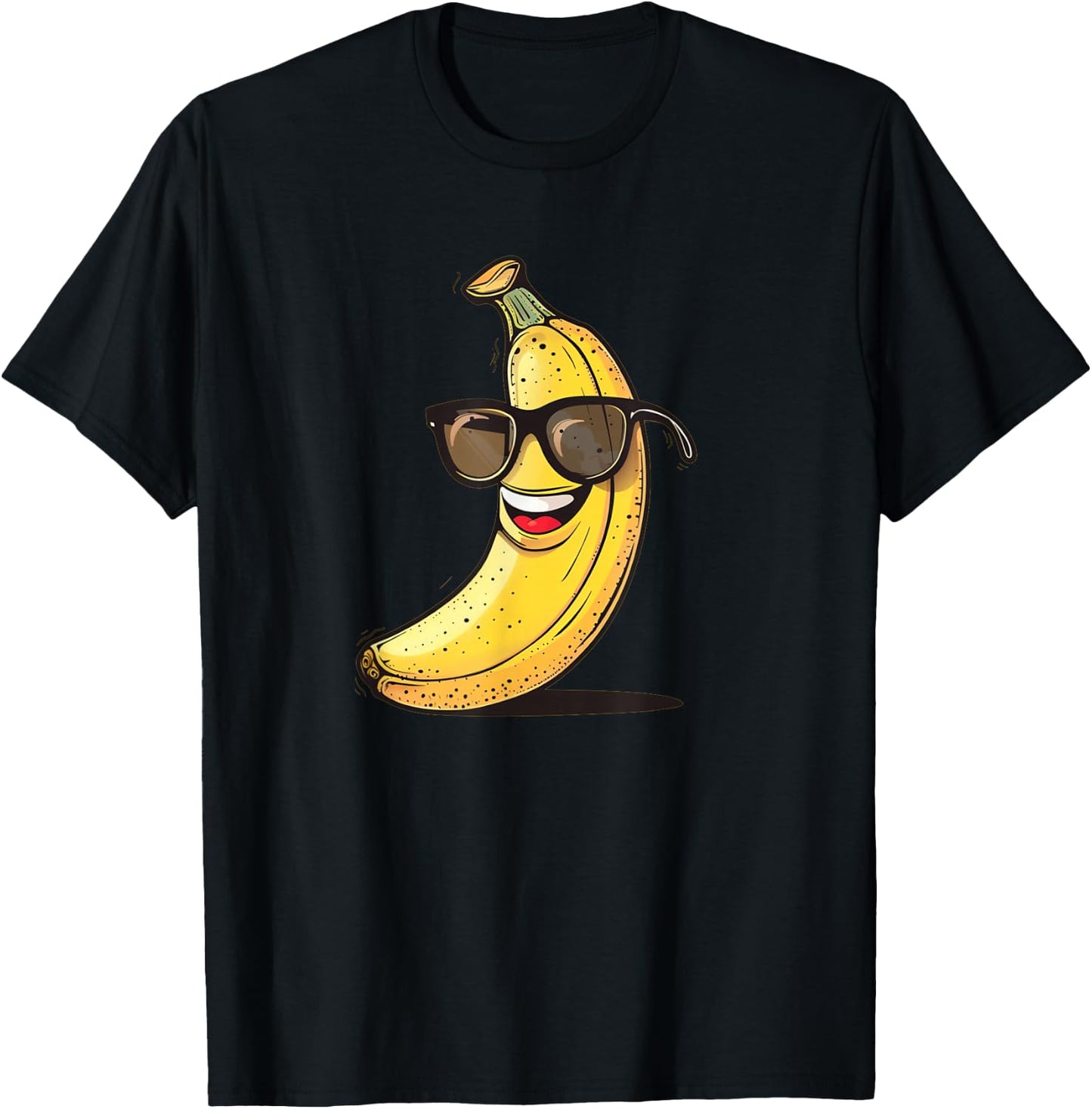 Fruity Banana Sunglasses Costume for Adults and Kids T-Shirt - T-Shirt | Black