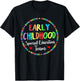 ECSE Early Childhood Education Special Education School T-Shirt - T-Shirt | Black
