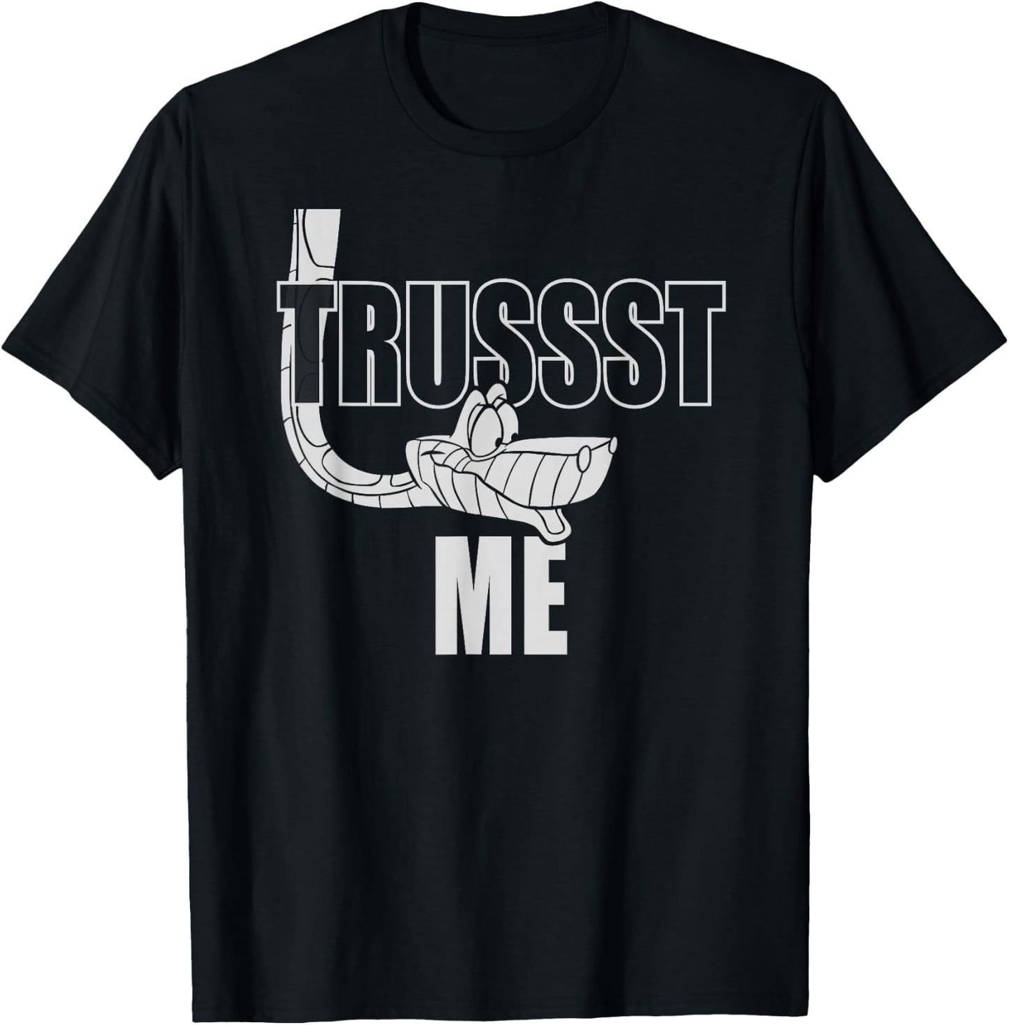 Disney - Jungle Book Kaa Trust Issues T-Shirt - T-Shirt | Black