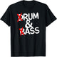 Drum And Bass Rum & Ass T-Shirt - T-Shirt | Black
