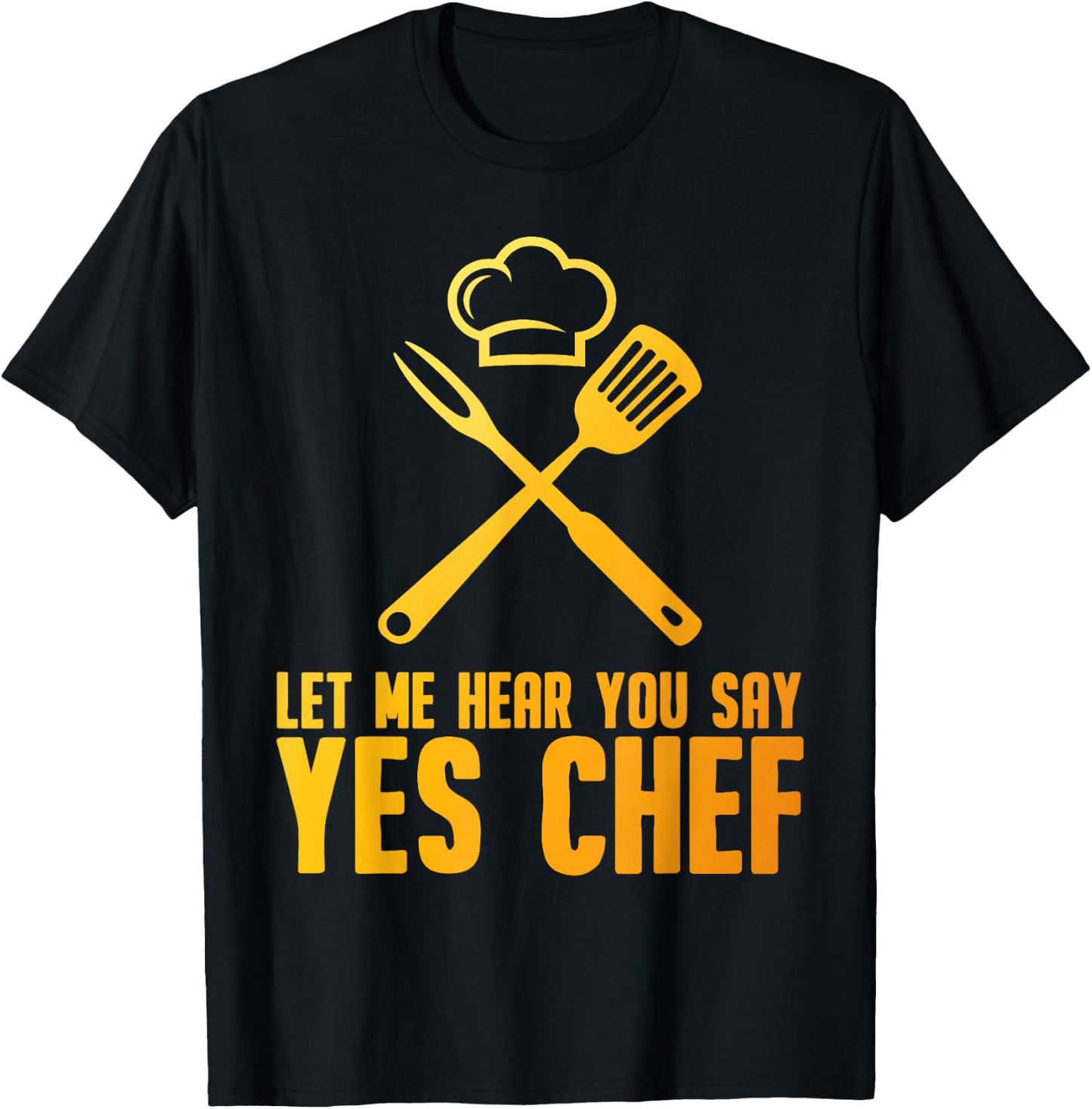 Funny Chef Design Women Kitchen Cook Culinary Chef T-Shirt - T-Shirt | Black