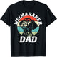 Weimaraner Dad Dog Funny Father's Day Vintage Pet T-Shirt - T-Shirt | Black