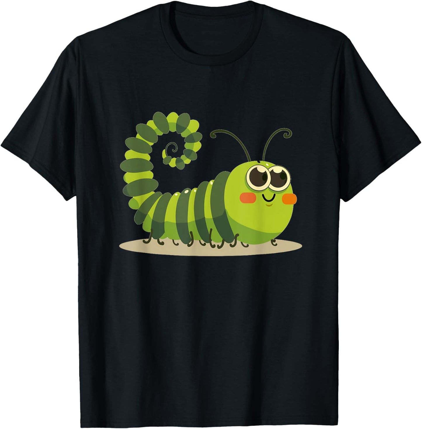 Cute Caterpillar Costume for Adults and Kids T-Shirt - T-Shirt | Black