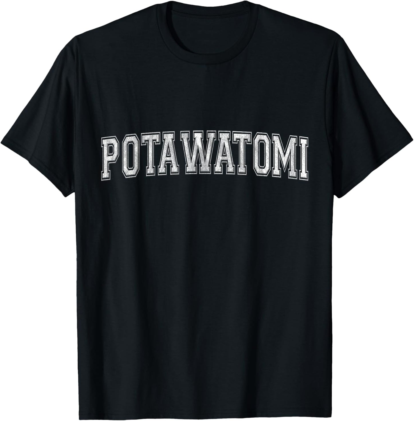 Potawatomi Tribe - Potawatomi Nation - Potawatomi Varsity T-Shirt - T-Shirt | Black