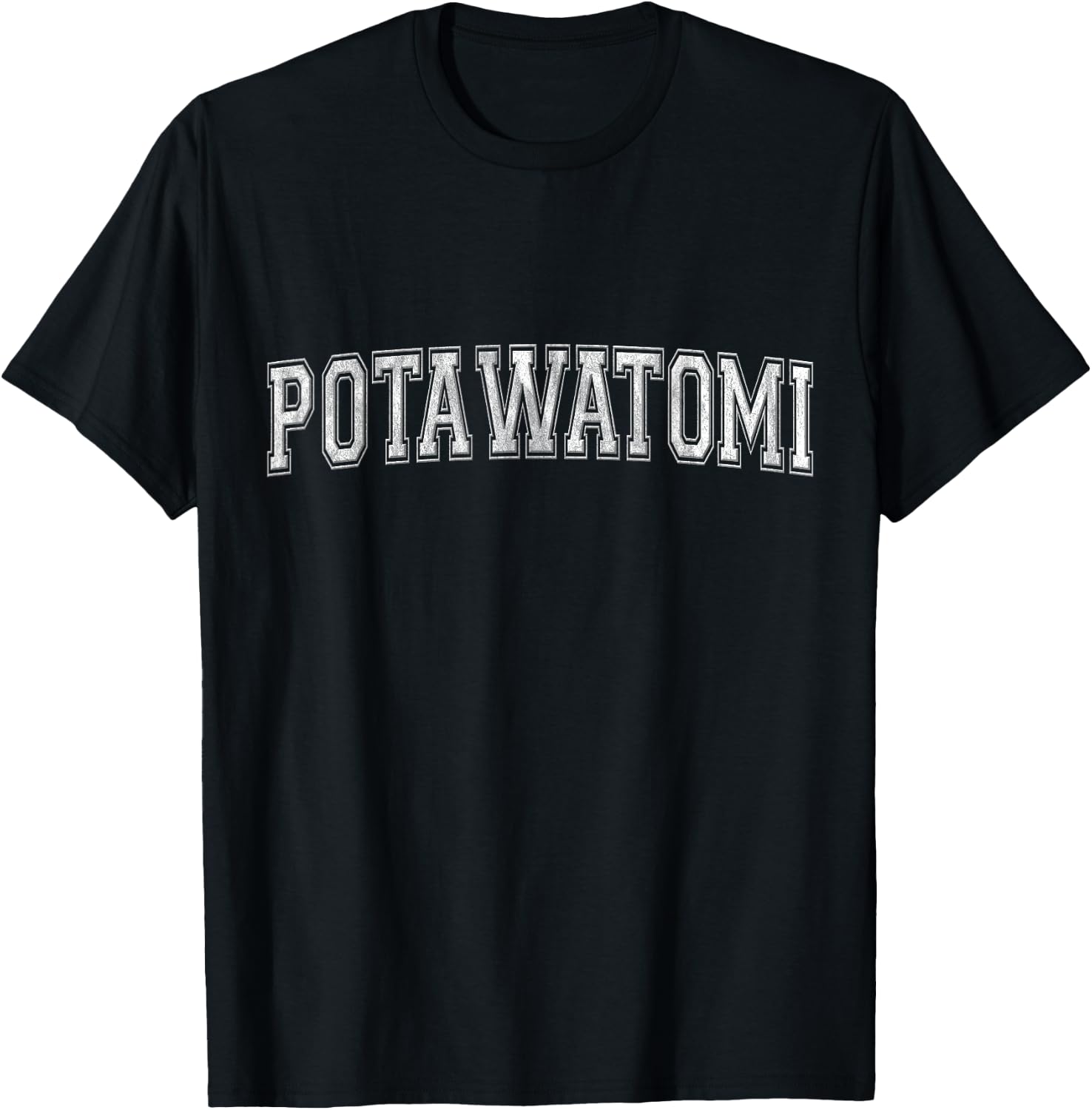 Potawatomi Tribe - Potawatomi Nation - Potawatomi Varsity T-Shirt - T-Shirt | Black