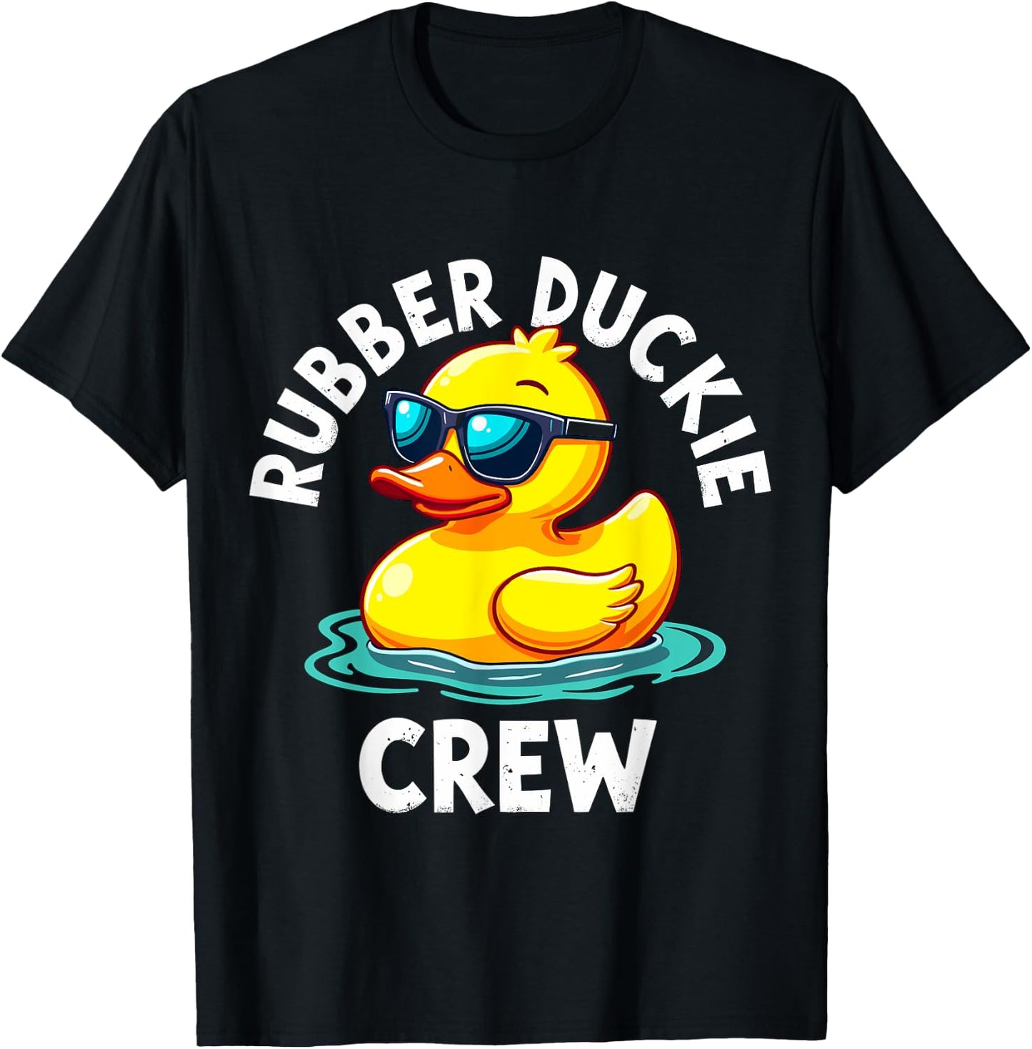 Rubber Duckie Crew T-Shirt - T-Shirt | Black