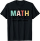 Do Math Not Magic Funny Math Teacher Back to School T-Shirt - T-Shirt | Black