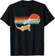 Zebra Shark Maldives Diving Retro T-Shirt - T-Shirt | Black