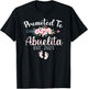 Promoted To Abuelita 2025 First Time New Grandma Pregnancy T-Shirt - T-Shirt | Black