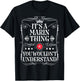 Marin Name Its A Marin Thing You Wouldn't Understand T-Shirt - T-Shirt | Black