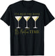 I've Read The Room and It's Martini Time Drinking Vintage T-Shirt - T-Shirt | Black