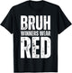 Winners Wear Red Team Spirit Week Game Color War Sports day T-Shirt - T-Shirt | Black