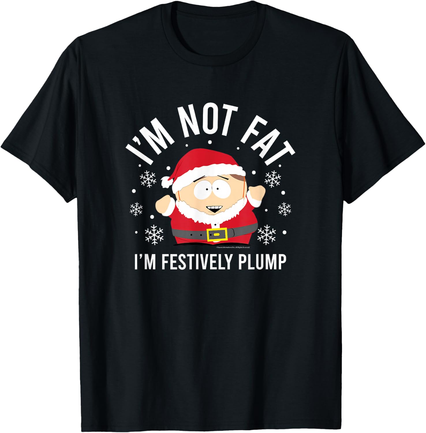 South Park - I'm Not Fat T-Shirt - T-Shirt | Black