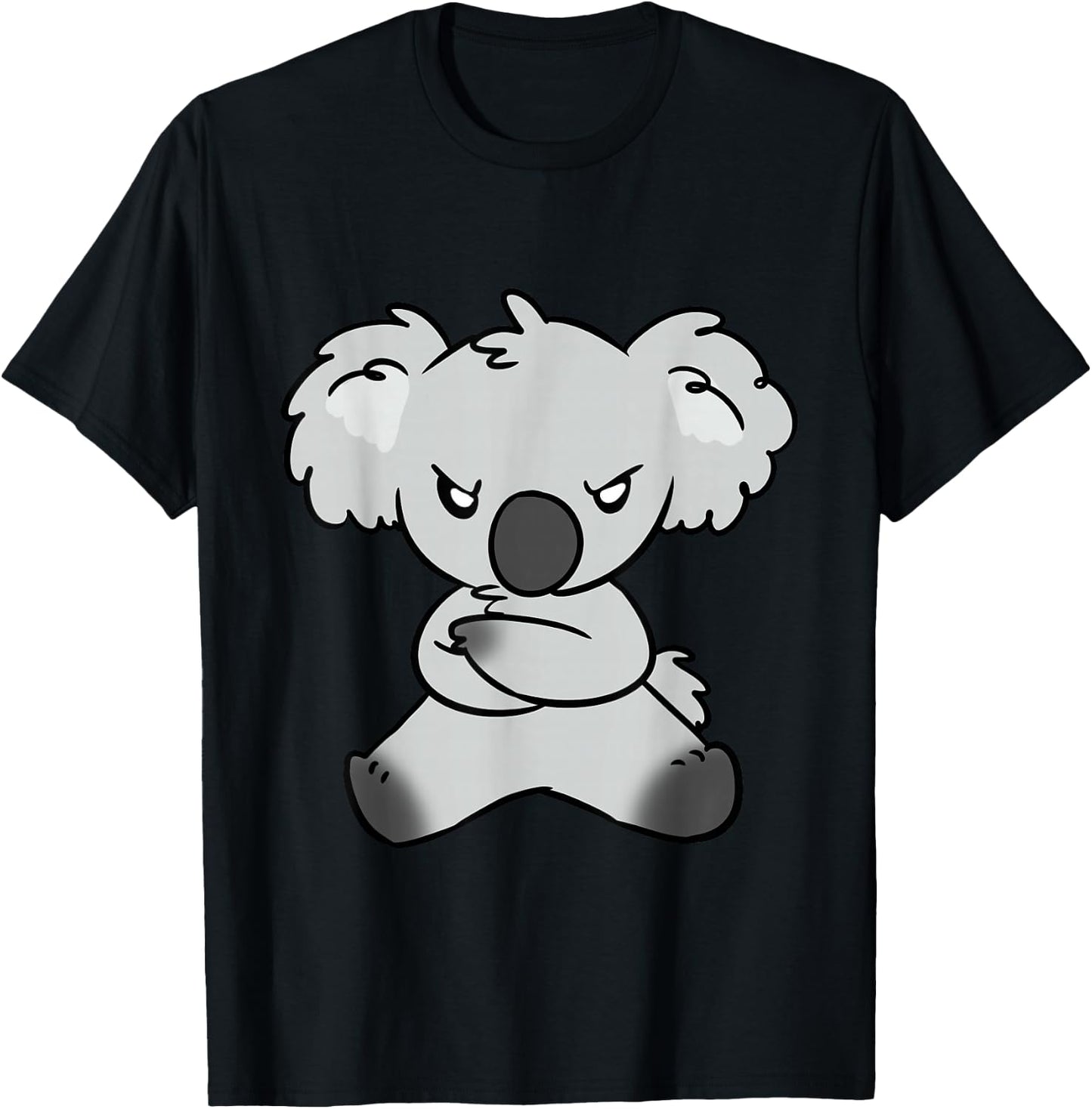 Angry Koala Bear - Gift Koala lovers T-Shirt - T-Shirt | Black