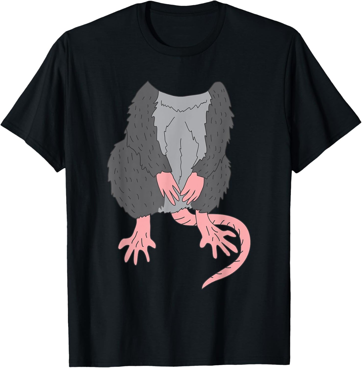 Headless Rat Funny Rat Lover Mouse Halloween T-Shirt - T-Shirt | Black