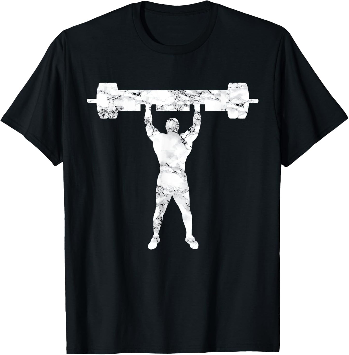 Strongman Shoulder Press - Weightlifting Bench Press T-Shirt - T-Shirt | Black