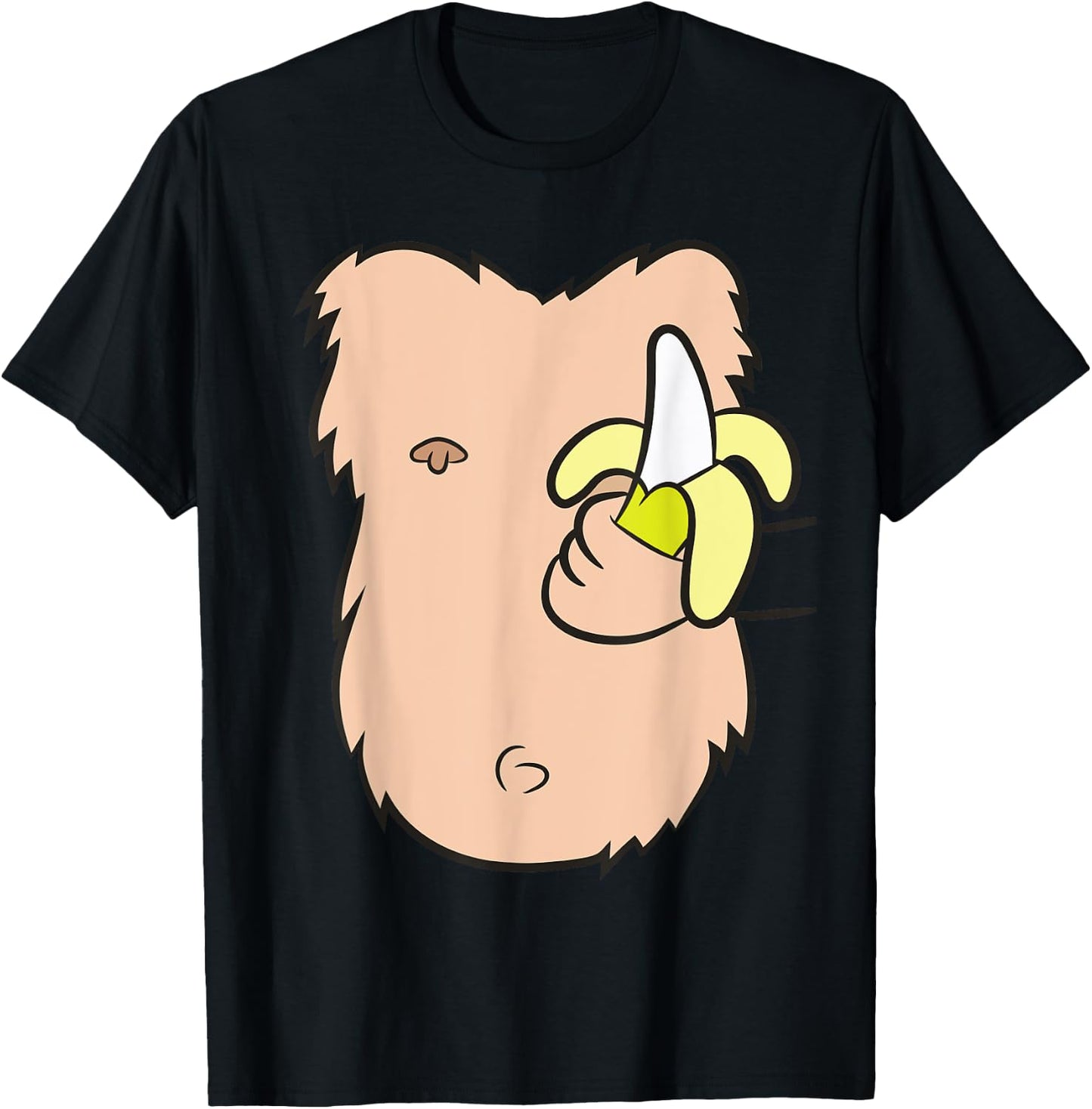 Funny Monkey Costume Gorilla Costume Monkey T-Shirt - T-Shirt | Black