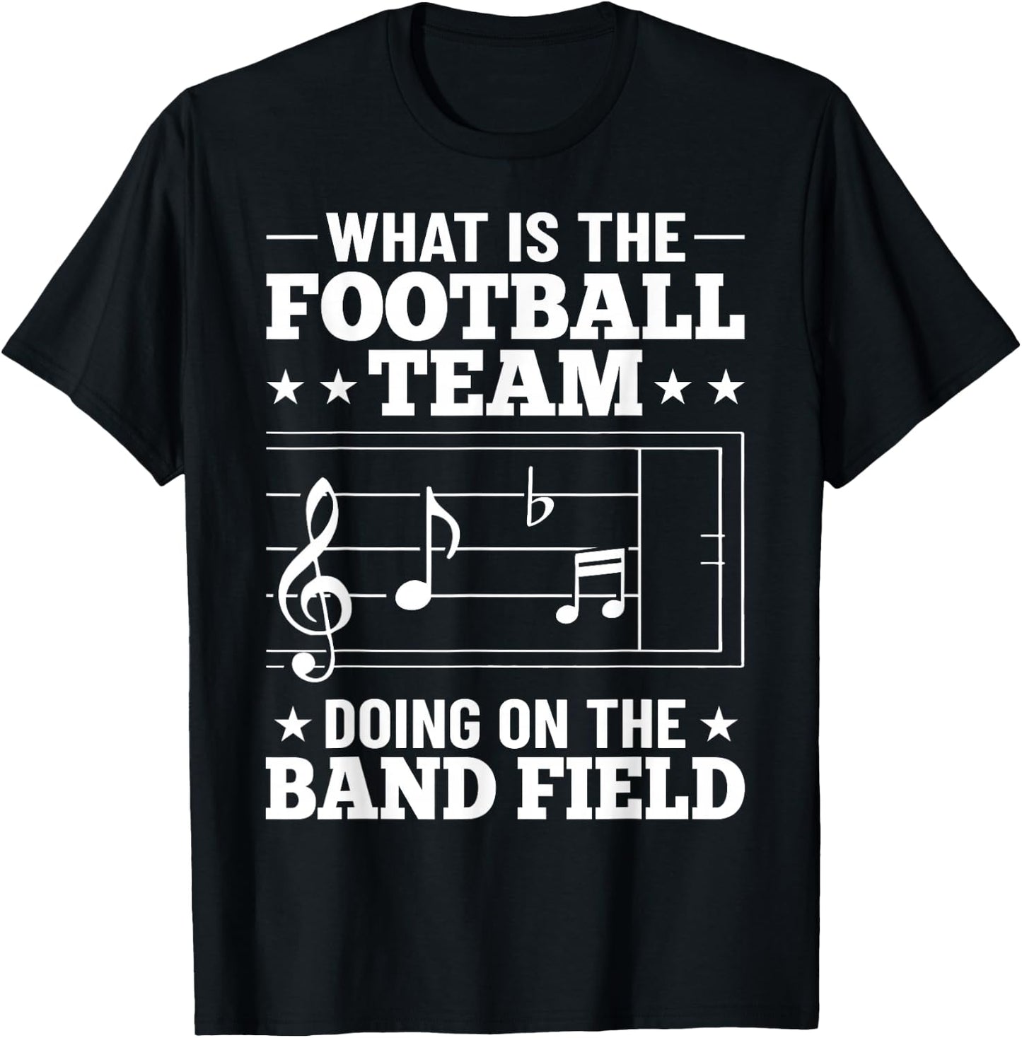 Music Teacher Marching Band Musician High School Bandmaster T-Shirt - T-Shirt | Black