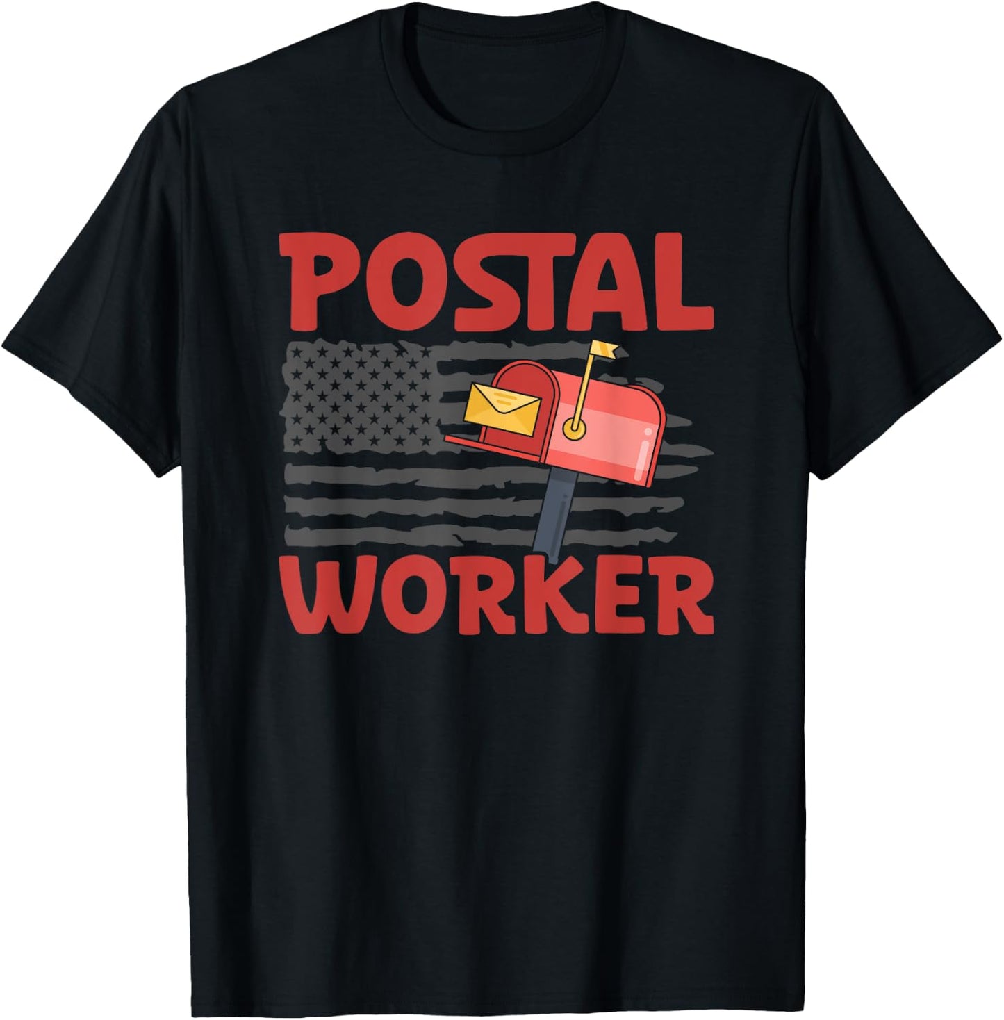 Postal Worker T-Shirt - T-Shirt | Black