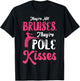 Funny Pole Dance Pole Fitness Pole Dance Gift T-Shirt - T-Shirt | Black