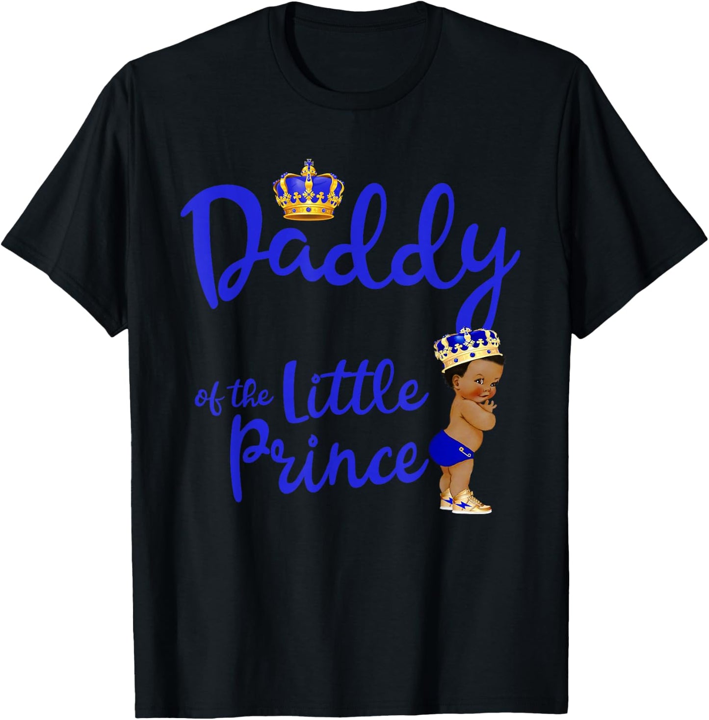 Best Birthday Clothes For Family Members - Daddy Of The Birthday Prince Boy Bday Party Idea - Black -Child Classic Fit Short Sleeve - Small T-Shirt - T-Shirt | Black