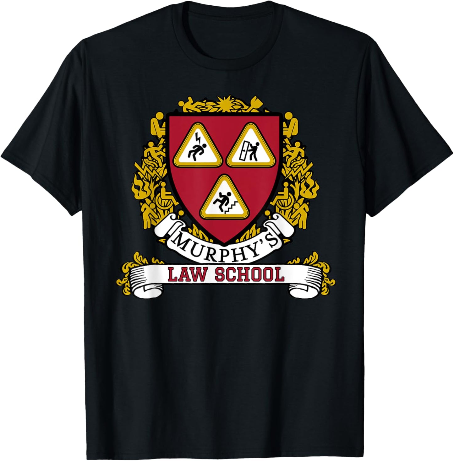 Murphy's Law School T-Shirt - T-Shirt | Black