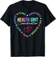Health Unit Coordinator Appreciation Heart T-Shirt - T-Shirt | Black