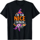 I'm The Nice Witch Funny Halloween Family Matching T-Shirt - T-Shirt | Black