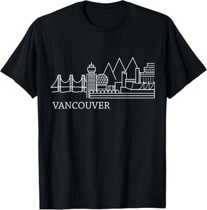 Souvenir Vancouver Canada Shirt Gifts T-Shirt - T-Shirt | Black