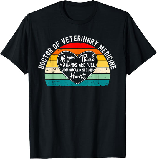 Doctor of Veterinary Medicine DVM Graduation Appreciation T-Shirt - T-Shirt | Black