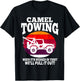 Funny Retro Camel Towing Sarcastic Quotes Sayings T-Shirt - T-Shirt | Black