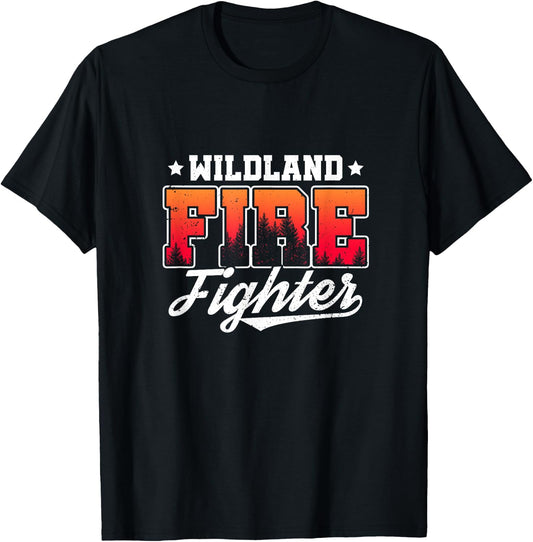 Wildland firefighter T-Shirt - T-Shirt | Black