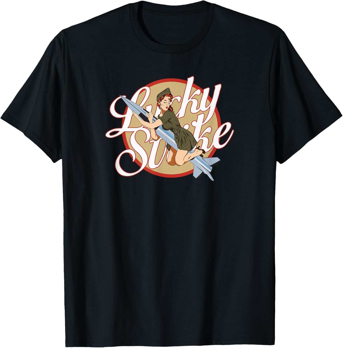 Lucky Strike T-Shirt - T-Shirt | Black