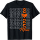 Basketball Senior Mom Graduation Class of 2025 Senior 25 T-Shirt - T-Shirt | Black