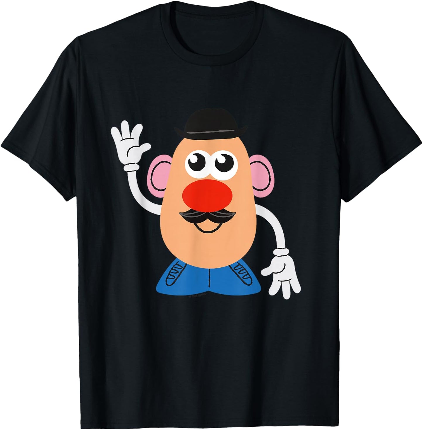 Mrs Potato Head Wave T-Shirt - T-Shirt | Black