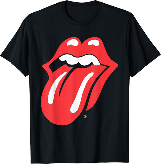 Rolling Stones Tongue Racerback Red and Black T-Shirt - T-Shirt | Black