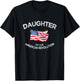 Daughter of American Revolution DAR Star Historic USA T-Shirt - T-Shirt | Black