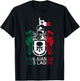 San Juan De Los Lagos Jalisco Estado Mexico Escudo Eagle T-Shirt - T-Shirt | Black