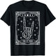 Retro CT Tech Tarot Card Radiology X-ray Tech Technologist T-Shirt - T-Shirt | Black