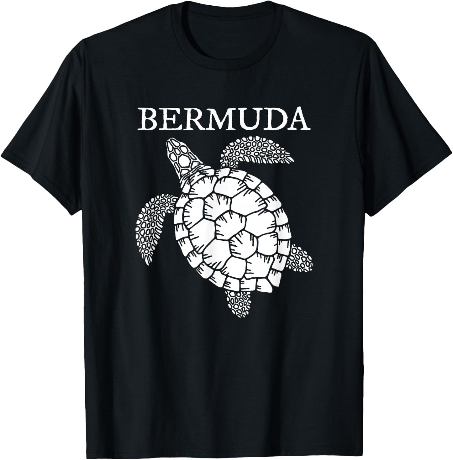 Bermuda Sea Turtle Girls Boys Toddler Souvenir T-Shirt - T-Shirt | Black