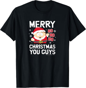 South Park - Merry Christmas You Guys T-Shirt - T-Shirt | Black