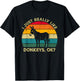 I Just Really Like Donkeys, OK? Funny Donkey Retro T-Shirt - T-Shirt | Black