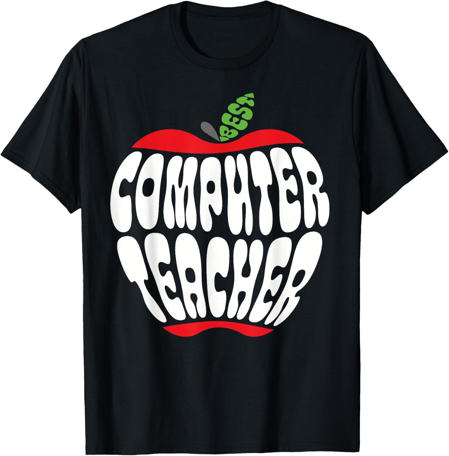 Computer Teacher Science IT Tech Technology Back To School T-Shirt - T-Shirt | Black