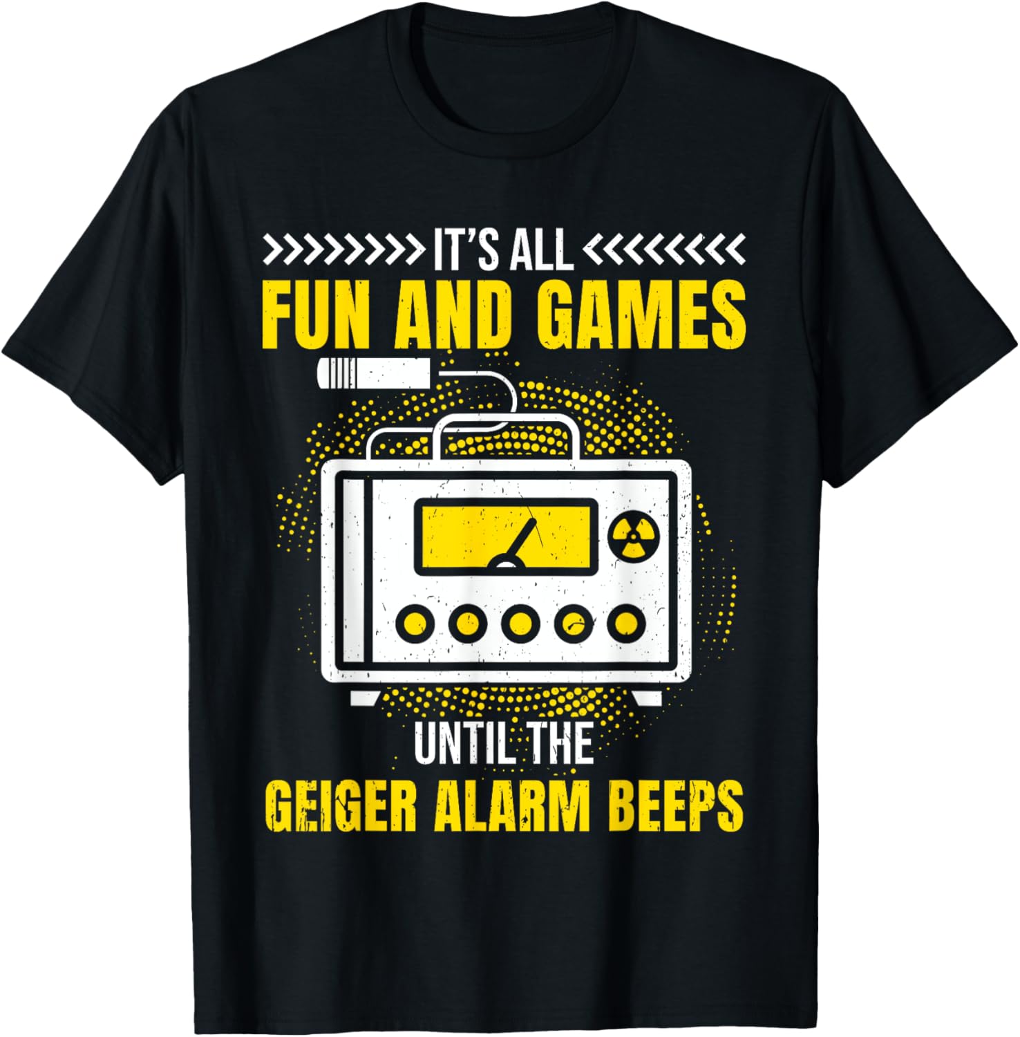 Funny Nuclear Engineer Nuclear power plant T-Shirt - T-Shirt | Black