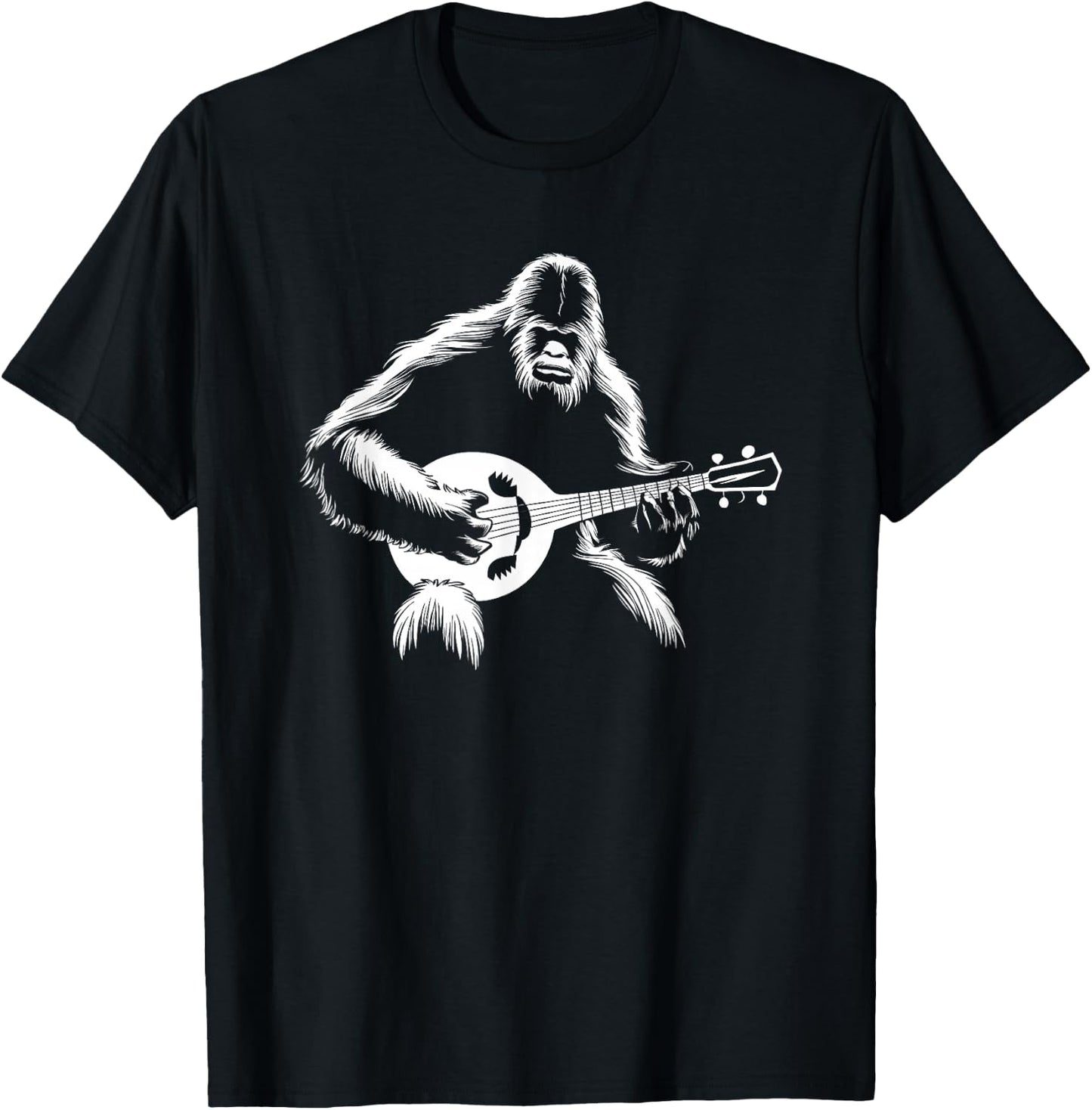 Bigfoot Bouzouki T-Shirt - T-Shirt | Black